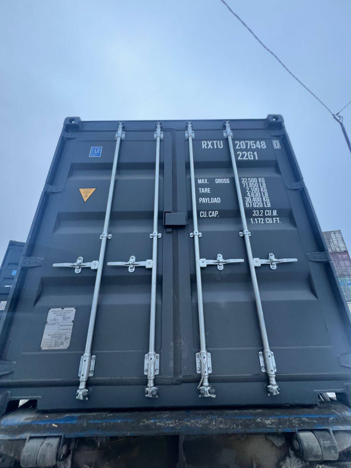 Морской контейнер RXTU2075480